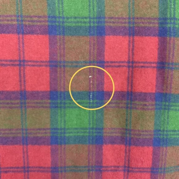 Walt Disney World Sleep Shirt Nightgown Sleepy Minnie Plaid One Size Fits All - Picture 7 of 7